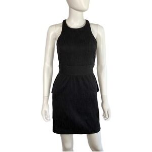 BCBGenerations Bustle Back Black Cocktail Dress